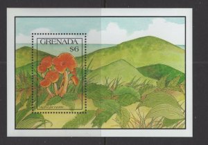 Grenada #1997 (1991 Mushrooms sheet) VFMNH CV $8.25