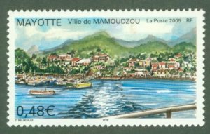 A21-0004 MAYOTTE 217 MNH BIN $1.50