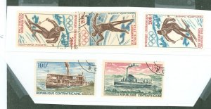 Central African Republic #C54-C55 Used Single (Complete Set)