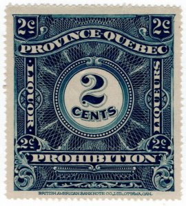 (I.B) Canada Revenue : Quebec Prohibition 2c