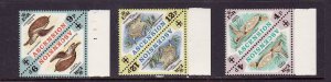 Ascension-Sc#170-2-unused NH set-id3-Reptiles-Turtles-1973-triangle pairs-