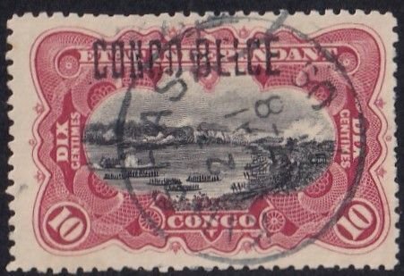 Belgian Congo #32 Used