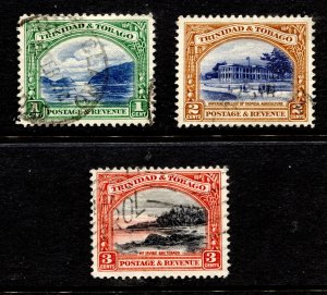 Trinidad & Tobago #34-36 USED 3 SINGLES