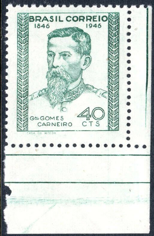 Brazil 653, MNH. Gen. Antônio Ernesto Gomes Carneiro, birth centenary, 1946