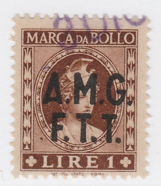 AMG-FTT Italy -- 15 stamps -- n83- lot B - USA Allied Military Government -used
