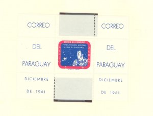 Paraguay #616a Mint (NH) Souvenir Sheet (Space)