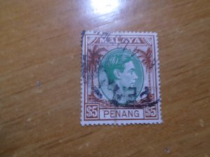 Malaya  Penang  #  22   used