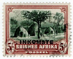 (I.B) South-West Africa Revenue : Duty Stamp 5/-