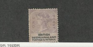 Bechuanaland, Postage Stamp, #11 Mint Hinged, 1887, JFZ