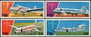 Fiji 1976 SG532-535 Air Services set MNH