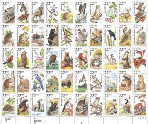 U. S.  Sc # 2286-2335a mint NH pane of 50 (DT-3)