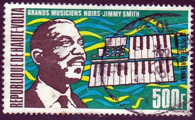 Burkina Faso #C104 Jimmy Smith, Musician. SF