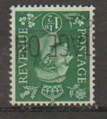 GB George VI  SG 505wi wmk inverted Used