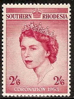 Southern Rhodesia  80 MNH 1953 Coronation