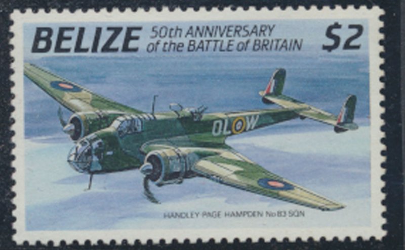 Belize 1990 SG 1091  MNH Aircraft  Battle of Britain SC# 956   see scan/details