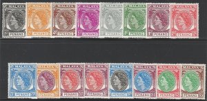 EDSROOM-O16809 Malaya Penang 29-44 LH 1954-55 Complete CV$73.60