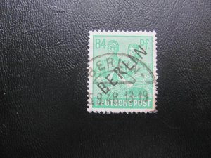 Germany Berlin 1948 USED SIGNED SCHLEGEL SC# 9N16 BLACK OVERPRINT XF MICHEL100 E