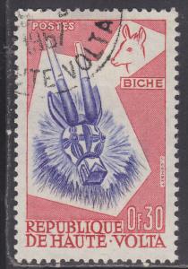 Burkina Faso 71 Deer Mask 1960