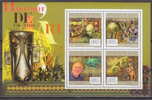 2011 Guinea 8766-69KL History of Art - Celts 16,00 €