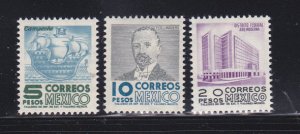 Mexico 929-931 MH Various