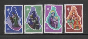 MONTSERRAT #355-358 1971 CHRISTMAS MINT VF NH O.G aa