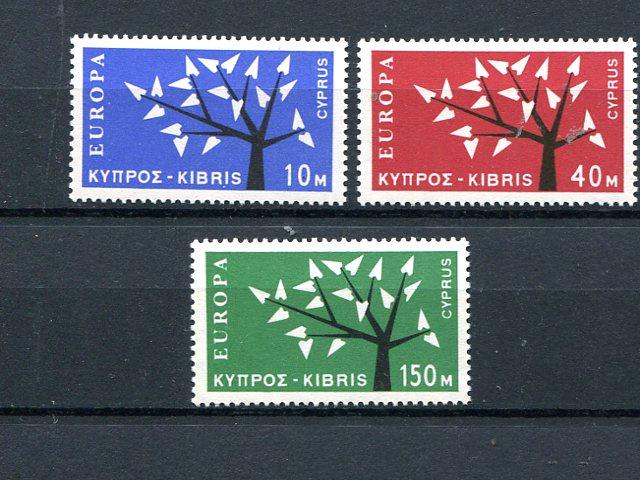 Cyprus #219-21 Mint VF NH