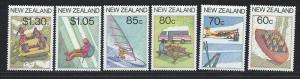 NEW ZEALAND SC# 861-6 F-VF MNH 1987