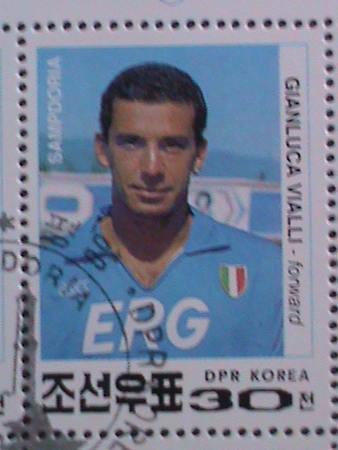 ​KOREA-1992-SC#3125 SAMPDORIA ITALIAN CHAMPIONSHIP 1991- CTO SHEET VERY FINE