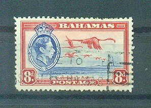 Bahamas sc# 108 used cat value $3.25