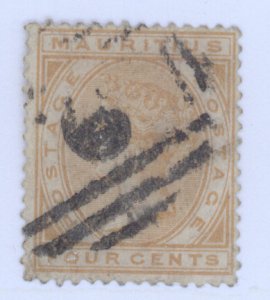 Mauritius, Scott #71, Used