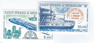 St. Pierre & Miquelon SC CB1-CB2 MNH F-VF...Bargain in Demand!