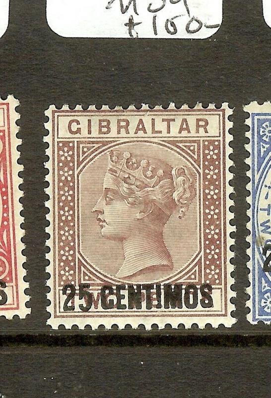 GIBRALTAR (B0402) QV 23C/2D  SG17AB  MOG MOG 