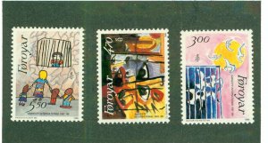 FAROE ISLANDS 145-7 MNH CV $5.55 BIN $3.00