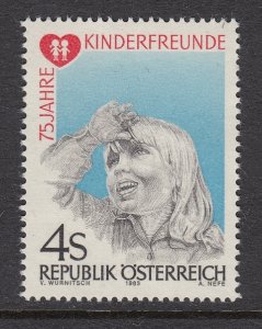 Austria 1234 Children mnh