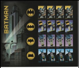 US, 4935, MNH, 2014, BATMAN, SHEET (16)