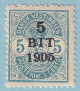 DANISH WEST INDIES 41  MINT HINGED OG * NO FAULTS VERY FINE! - MFV