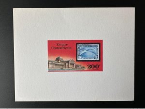 Central African Republic 1977 Mi. 491 Proof Luxe Zeppelin Museum Sciences