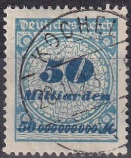 Germany #299  F-VF Used  CV $34.00  Z667