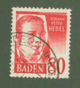 Germany/Baden (5N) #5N39 Used Single