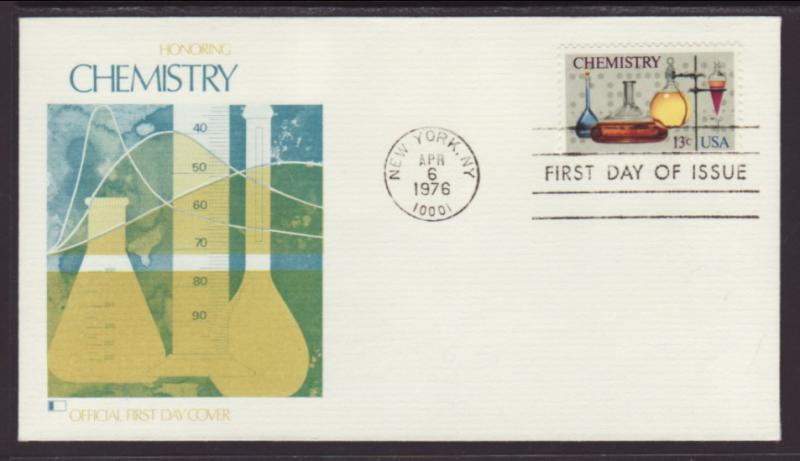 US 1685 Chemistry Fleetwood U/A FDC