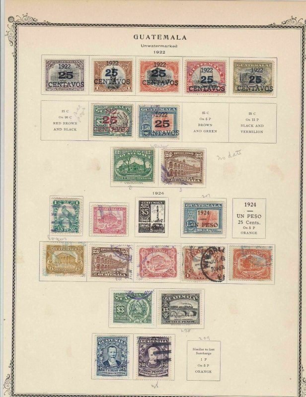 Guatemala Stamps  Ref 15515 