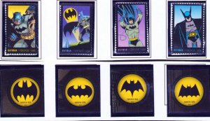 US BATMAN FOREVER SET OF  8 SINGLES  2014 MARVEL DC COMICS SCOTT #4928-4935 MNH