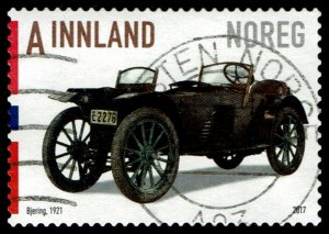 Norway #1833  Used - Cars 1921 Bjering (2017)