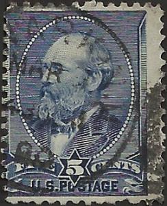 # 216 INDIGO USED JAMES A. GARFIELD