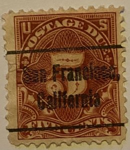 United States 1917-1931 Precancel Postage Due 121 Mint Stamps Lot