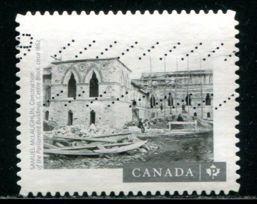3015 Canada P Photography - Parliament Corner Block SA, used
