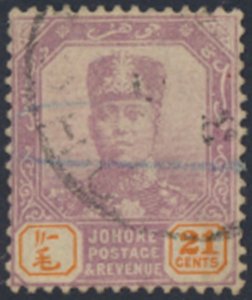 Johore  Malaya  SC#  92 Used  see details & scans