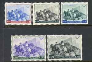 San Marino # C57-61, Mint Never Hinge.