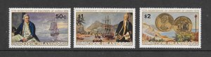 COOK ISLANDS CLEARANCE #480-2 CAPTIAN COOK MNH