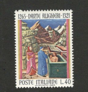 ITALY - MNH STAMP , 40 L - DANTE ALIGHIERI - 1965.